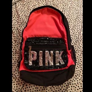 PINK backpack